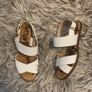 Sam Edelman Trina Sandals with Gold Heel!